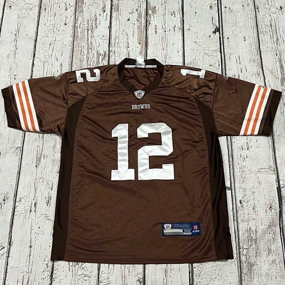 Colt McCoy Cleveland Browns Reebok NFL Football Stitched Jersey
